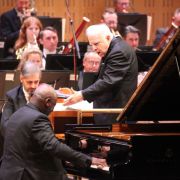Wayne Marshall, Leonard Slatkin and the National Symphony Orchestra &copy; Aisling McCarthy