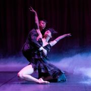 Jonathan Wade and Angélique Blasco in Ben Duke's Cerberus &copy; Camilla Greenwell