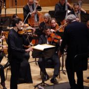 Stephen Waarts, Michael Schønwandt et le BNO &copy; Belgian National Orchestra