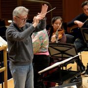 Sir James MacMillan rehearses the RSNO &copy; RSNO