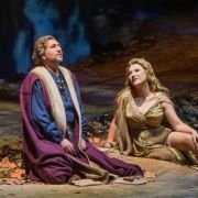 Andreas Schager (Tannhäuser( and Ekaterina Gubanova (Venus) &copy; Evan Zimmerman | Met Opera