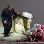 Jonas Kaufmann (Calaf) und Asmik Grigorian (Turandot) &copy; Monika Rittershaus