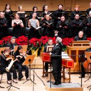 Fabio Biondi conducts the Handel and Haydn Society Chorus and the New York Philharmonic &copy; Chris Lee