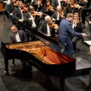 Igor Levit, Christian Thielemann und die Wiener Philharmoniker &copy; Manolo Press | Michael Bode