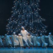 John Powers as Scrooge with the Czech National Ballet School in The Nutcracker – A Christmas Carol &copy; Serghei Gherciu