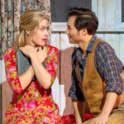 Malin Byström (Minnie) und Yonghoon Lee (Dick Johnson) &copy; Wiener Staatsoper | Michael Pöhn