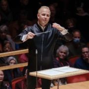 Yannick Nézet-Séguin conducts the Philadelphia Orchestra &copy; Jeff Fusco (December 2023)