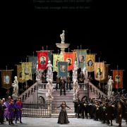 Maria Agresta (Elena) and Coro del Teatro di San Carlo &copy; Luciano Romano