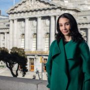 Tamara Rojo outside the War Memorial Opera House in San Francisco © Stephen Texeira