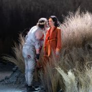 Dmitry Ulyanov (König Dodon) und Kseniia Proshina (Königin von Schemacha) &copy; Monika Rittershaus