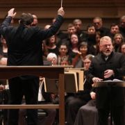 Andris Nelsons, Brenden Gunnell and the Boston Symphony &copy; Steve J Sherman