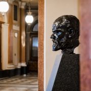 Dvořák’s bust at the Rudolfinum &copy; Lucie Krejzlová