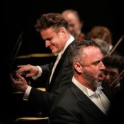 Christian Van Horn (Don Giovanni) et Philippe Jordan au Théâtre des Champs-Élysées &copy; Cyprien Tollet / Théâtre des Champs-Élysées