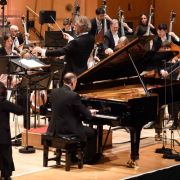 Simon Trpčeski, Thomas Søndergård and the RSNO &copy; RSNO