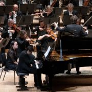 Javier Perianes, Gustavo Gimeno and the London Philharmonic Orchestra &copy; London Philharmonic Orchestra