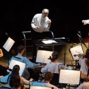 Jac van Steen conducts the CBSO Youth Orchestra &copy; Hannah Fathers