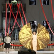 Benjamin Bruns (Lohengrin) und Rachel Willis-Sørensen (Elsa) &copy; Wilfried Hösl