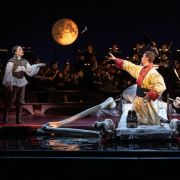 Yuliia Zasimova (Nightingale) and Taras Berezhansky (Emperor) &copy; Andrew Beveridge