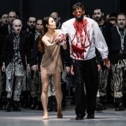 Qian Liu (Antigone) and Sean Panikkar (Oedipius) &copy; Bart Grietens