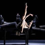 Grete Sofie Borud Nybakken as The Duck in Marit Moum Aune's The Wild Duck &copy; Joerg Wiesner
