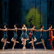 The Royal Ballet in Sir Kenneth MacMillan's Danses concertantes &copy; Tristram Kenton