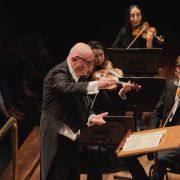 Joseph Nolan conducts the West Australian Symphony Orchestra &copy; Rebecca Mansell