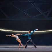 Bruno Micchiardi  as Siegfried and Sophie Martin as Odette in David Dawson's Swan Lake &copy; Andy Ross