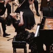 Khatia Buniatishvili, Jun Märkl and the Taiwan Philharmonic &copy; Tet Tat Keng