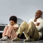 Ethan Joseph (Char'es-Baby) and Ryan Speedo Green (Charles) &copy; Marty Sohl | Met Opera