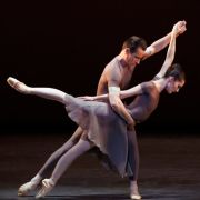 Unity Phelan and Andrew Veyette in Christopher Wheeldon's This Bitter Earth &copy; Erin Baiano