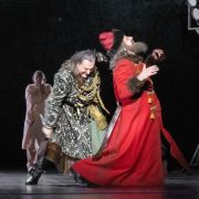 George Gagnidze (Schaklovity) and Mika Kares (Prince Ivan Khovansky) &copy; Monika Rittershaus