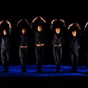 The cast of Oona Doherty's Navy Blue &copy; Dajana Lothert