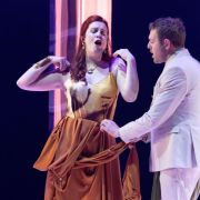 Kitty Whately (Poppea) and Sam Furness (Nerone) &copy; Craig Fuller