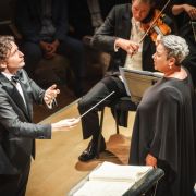 Gustavo Gimeno and Gerhild Romberger &copy; Allan Cabral/Toronto Symphony Orchestra