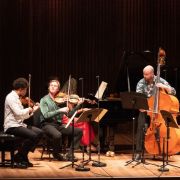 Braimah, Isata and Sheku Kanneh-Mason with Edgar Francis and Toby Hughes &copy; Marcus Roth | Britten Pears Arts