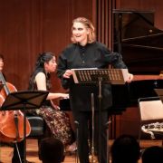 Michaela Selinger and ensemble &copy; Koji Iida | Suntory Hall