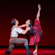 Alejandro Silva as Don José and Laura Rodríguez as Carmen in Carlos Acosta's Carmen &copy; Tristram Kenton