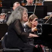 Martha Argerich en el Palacio de Carlos V &copy; Fermín Rodríguez | Festival Internacional de Música y Danza de Granada