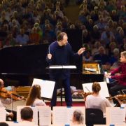 Andris Nelsons, Paul Lewis, Boston Symphony Orchestra &copy; Hilary Scott