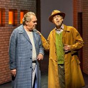 Michael Volle (Der Holländer) und Georg Zeppenfeld (Daland) &copy; Bayreuther Festspiele | Enrico Nawrath