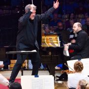 Alan Gilbert, Kirill Gerstein and the Boston Symphony &copy; Hilary Scott