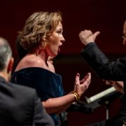 Sasha Cooke and Leon Botstein &copy; Matt Dine
