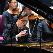 Víkingur Ólafsson and the Berliner Philharmoniker &copy; BBC | Chris Christodoulou