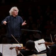 Simon Rattle dirige l'Orchestre symphonique de la Radio bavaroise à Lucerne &copy; Priska Ketterer / Lucerne Festival