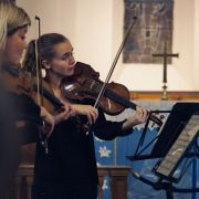 Alina Ibragimova et Charlotte Saluste-Bridoux à Zermatt &copy; Olivier Verrey