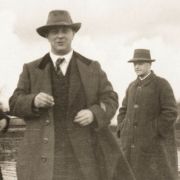 Erwin Stein, Arnold Schoenberg and Anton Webern in 1914 &copy; Arnold Schönberg Center Wien