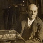 Arnold Schönberg in seiner Wohnung, Liechtensteinstrasse 68/70, Wien, 1907 &copy; Arnold Schönberg Center, Wien