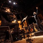 Diego Tosi, Pierre Bleuse et l'Ensemble intercontemporain © Quentin Chevrier
