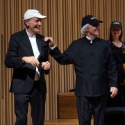 Gábor Takács-Nagy, Jean-Efflam Bavouzet and Manchester Camerata &copy; Manchester Camerata
