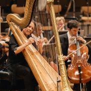 Marie-Pierre Langlamet and the Berliner Philharmoniker &copy; Fabian Schellhorn